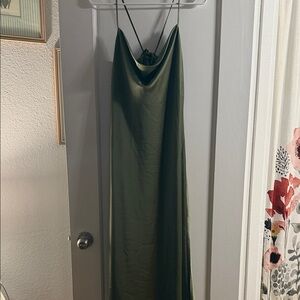 Old Navy Dark Green Maxi Dress